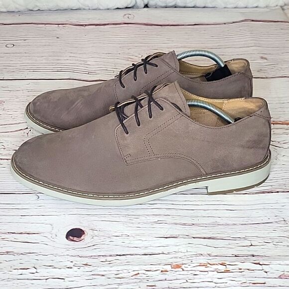 CLARK'S Leather Brown Men's Shoes Size 12 - Picture 2 of 8